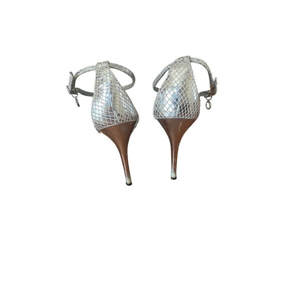Guess‎ Heels. Silver, Strappy, 4 In Heel, Sz 5.5 - Picture 7 of 7